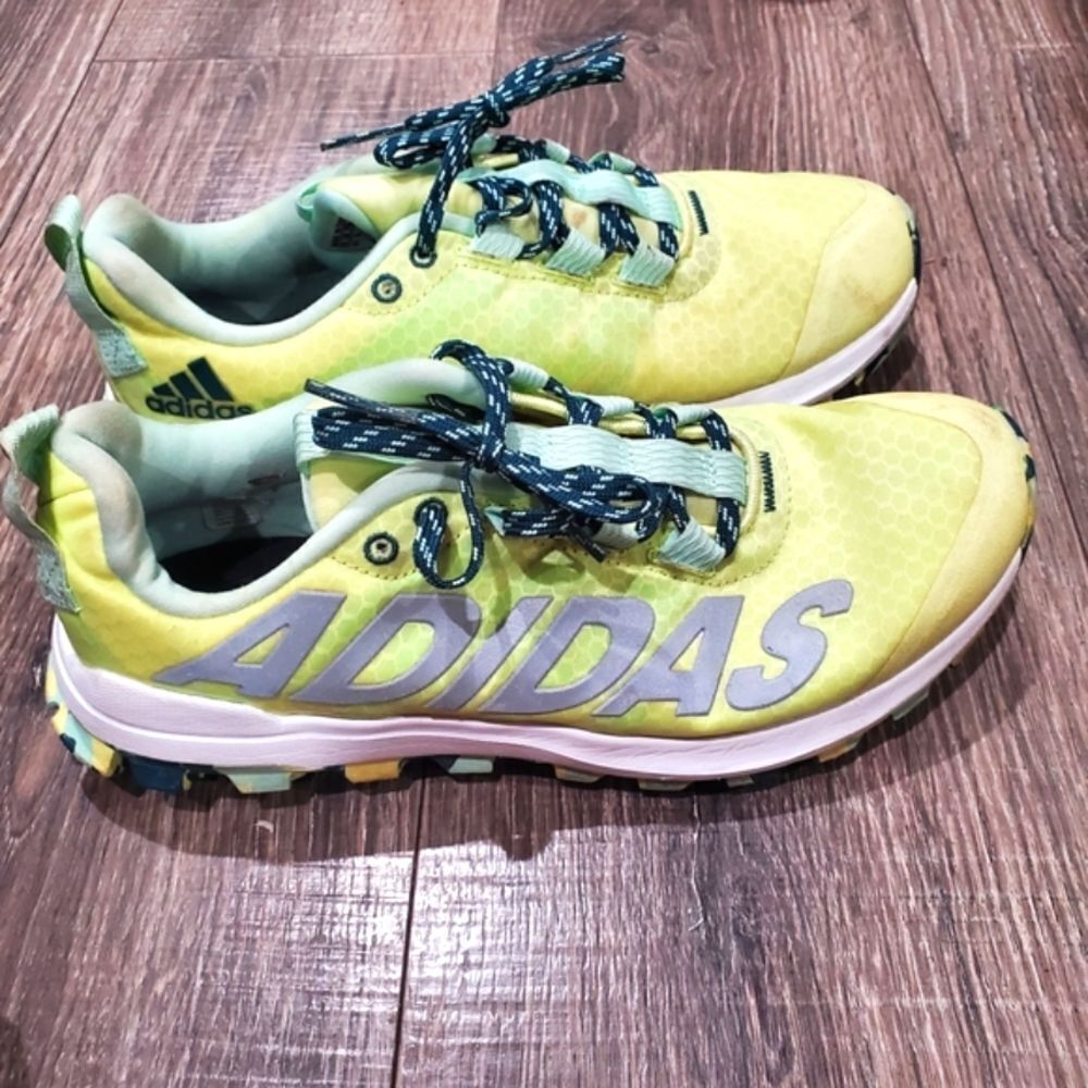 Womens Adidas Sneakers Size 6.5 Lime Green Sneakers